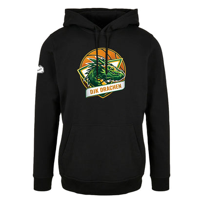 DjK Logo Hoodie schwarz