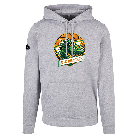 DjK Logo Hoodie grau