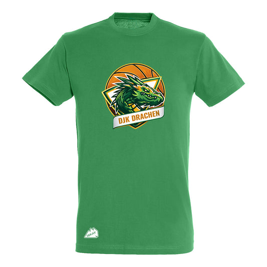 DjK Drachen Logo T-Shirt grün