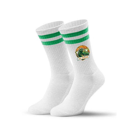 DjK Logo Socken weiss/grün