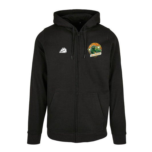 DjK Zip-Hoodie schwarz