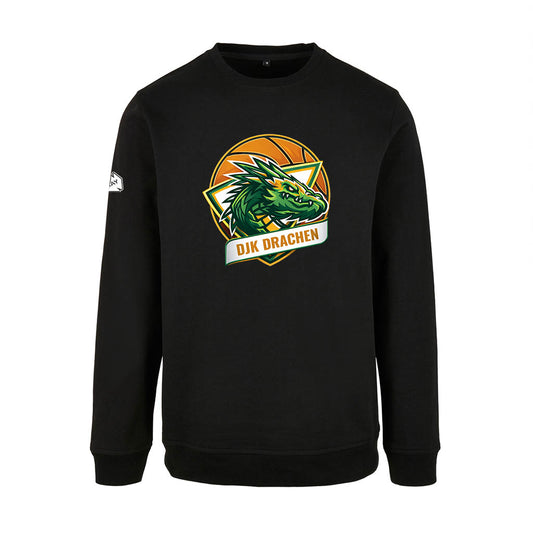 DjK Logo Sweatshirt schwarz