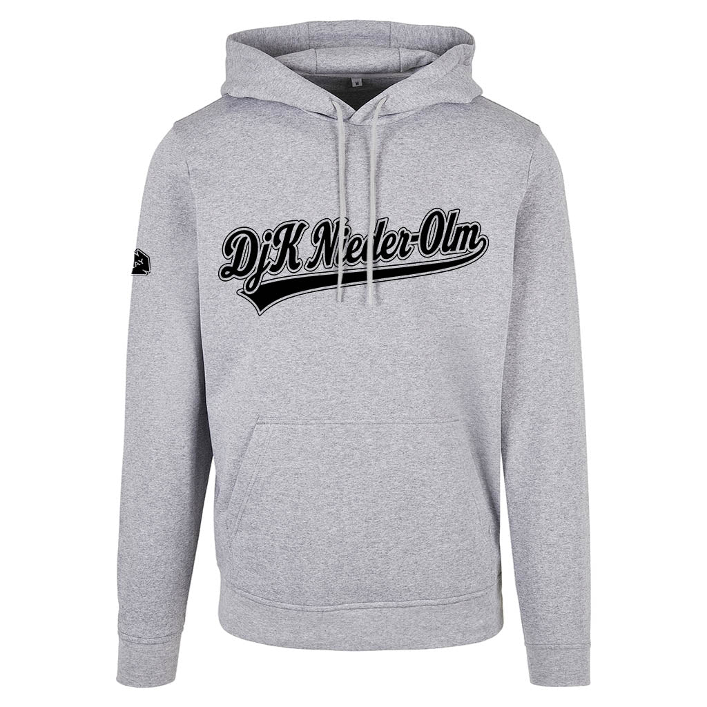 DjK N-O swoosh Hoodie grau