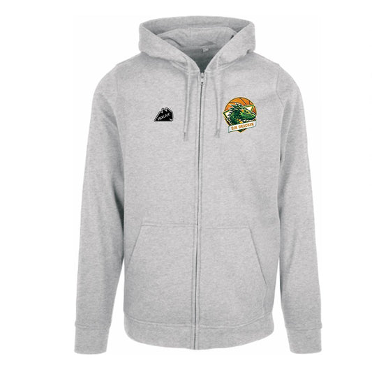 DjK Zip-Hoodie grau