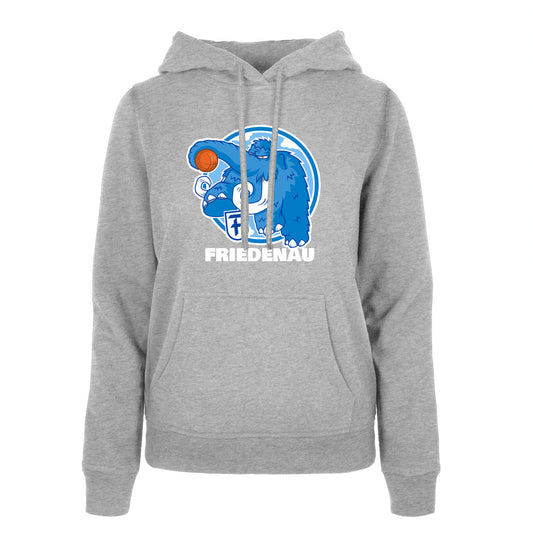 FTSC Logo Ladies Hoodie grau