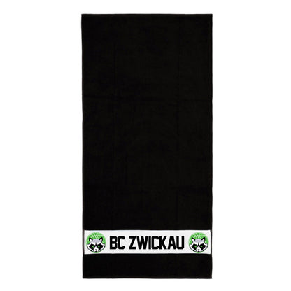 BC Zwickau Handtuch schwarz