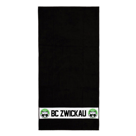 BC Zwickau Handtuch schwarz