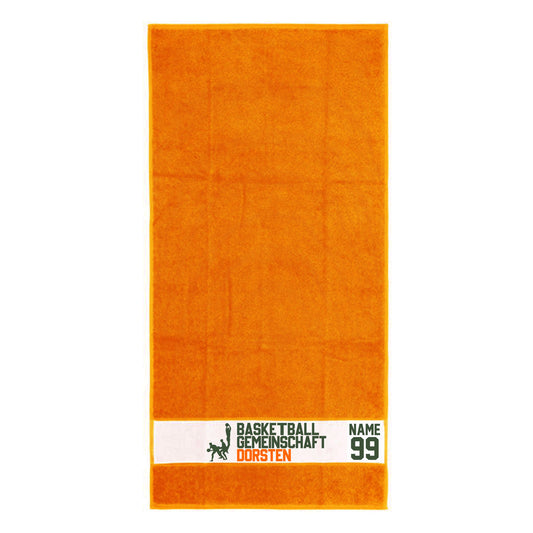 BGD Gemeinschaft Handtuch Orange