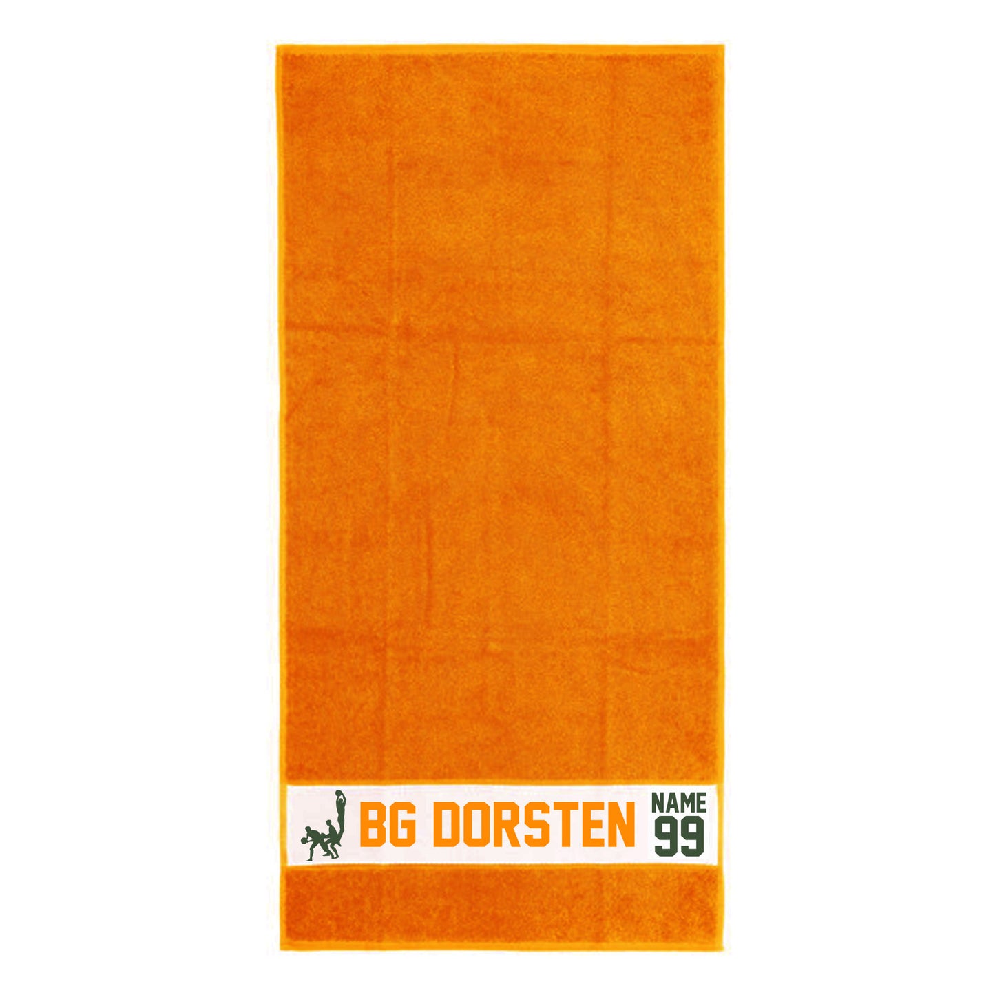 BG Dorsten Handtuch Orange