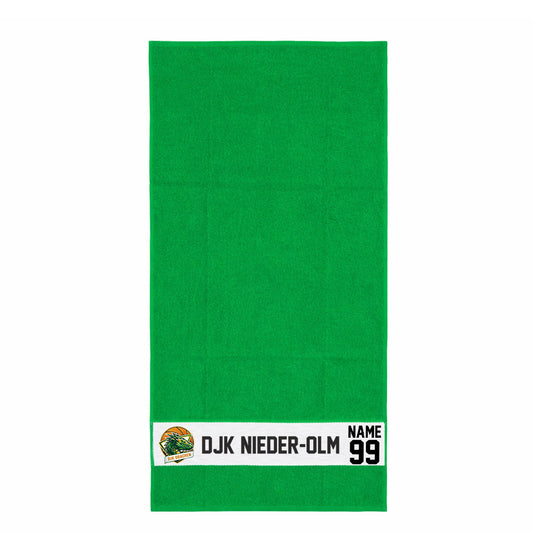 DJK Handtuch grün