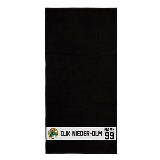 DJK Handtuch schwarz
