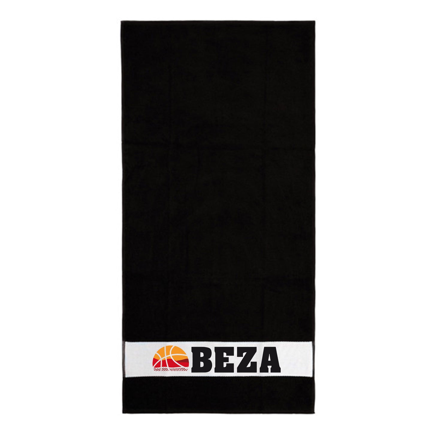 Beza Handtuch schwarz