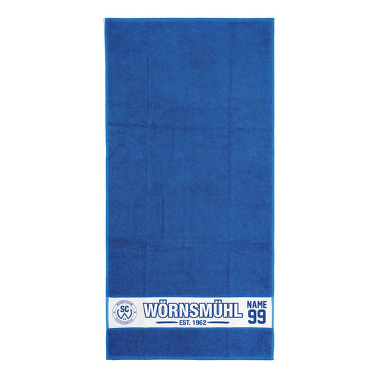 SC Wörnsmühl Handtuch Royalblau