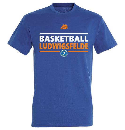 BV Ludwigsfelde Basketball T-Shirt royal