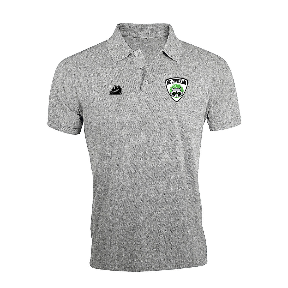 BC Zwickau Poloshirt grau