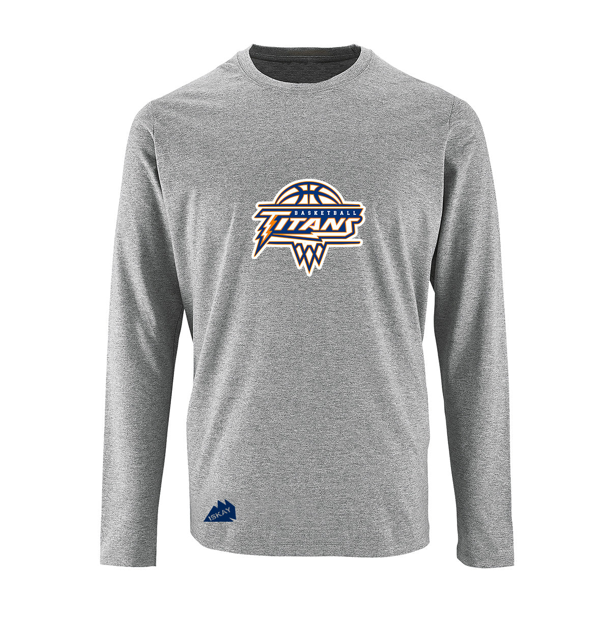 TV Hersfeld Titans Logo Longsleeve grau