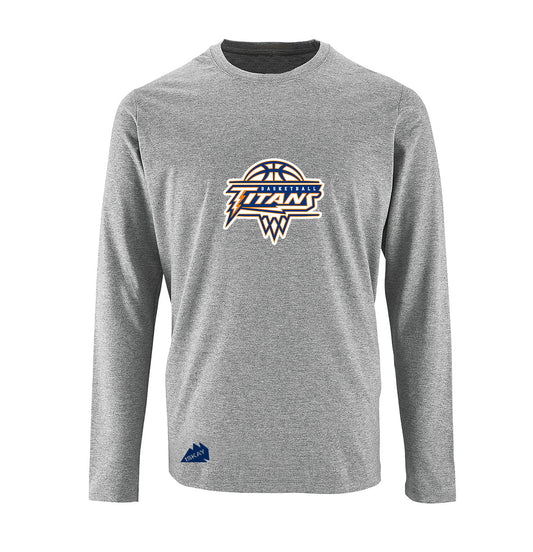 TV Hersfeld Titans Logo Longsleeve grau