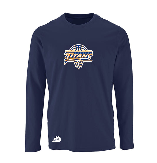 TV Hersfeld Titans Logo Longsleeve navy