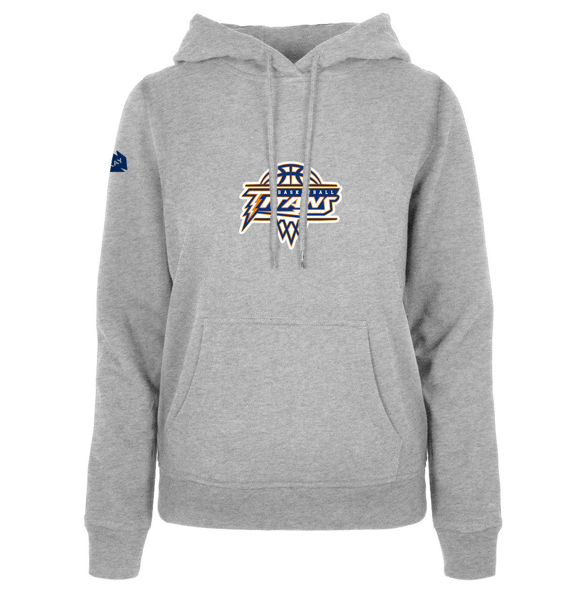 TV Hersfeld Titans Logo Ladies Hoodie grau
