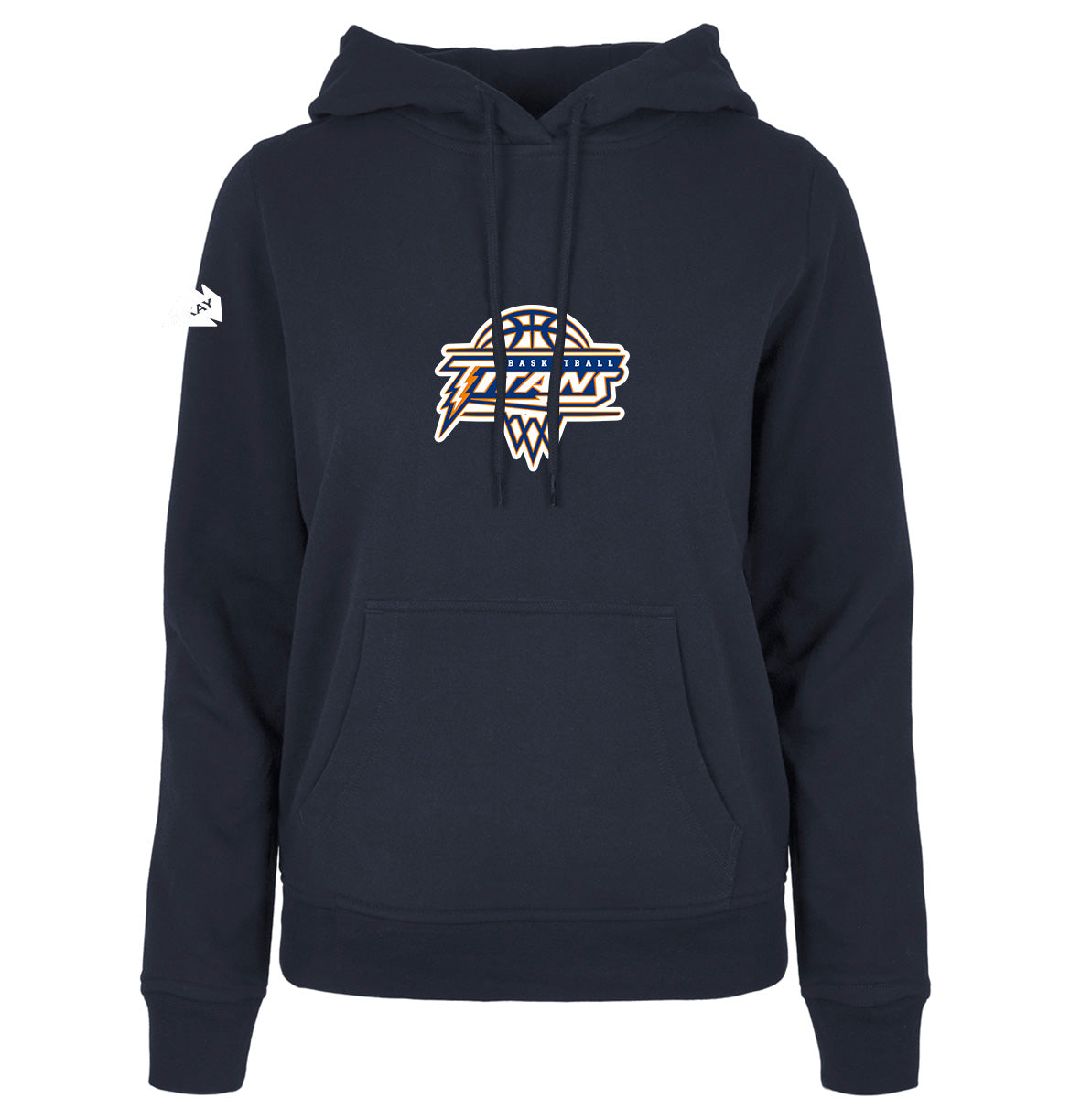 TV Hersfeld Titans Logo Ladies Hoodie navy
