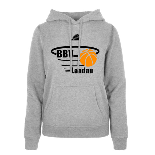 BBV Landau Ladies Logo Hoodie grau