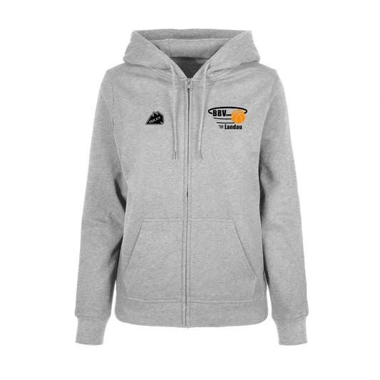 BBV Landau Ladies Zip-Hoodie grau