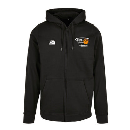 BBV Landau Zip-Hoodie schwarz