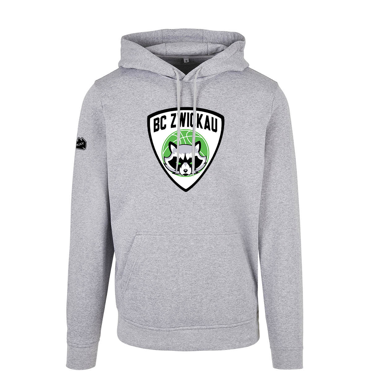 BC Zwickau Logo Hoodie grau