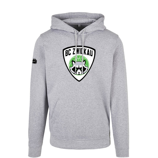 BC Zwickau Logo Hoodie grau
