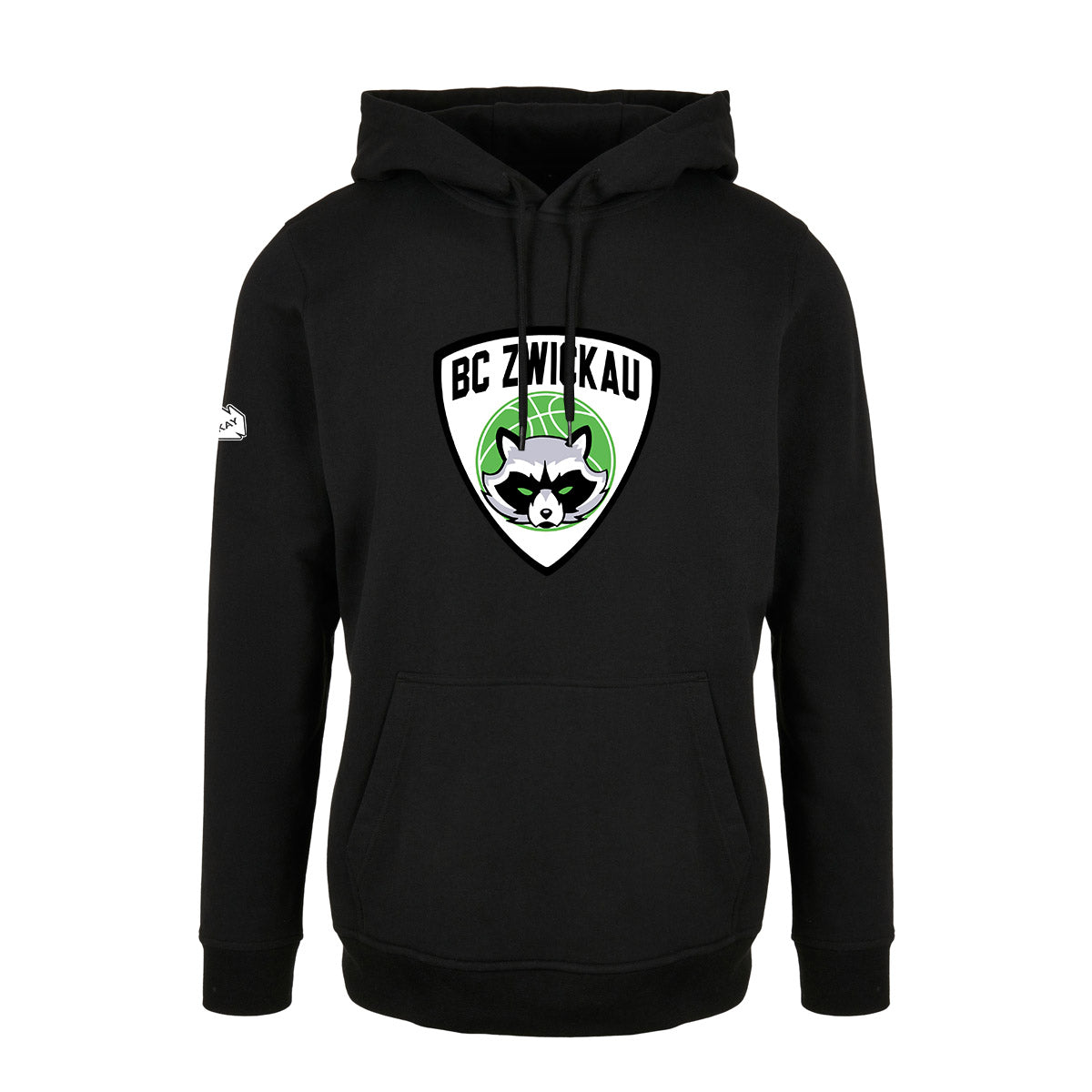 BC Zwickau Logo Hoodie schwarz