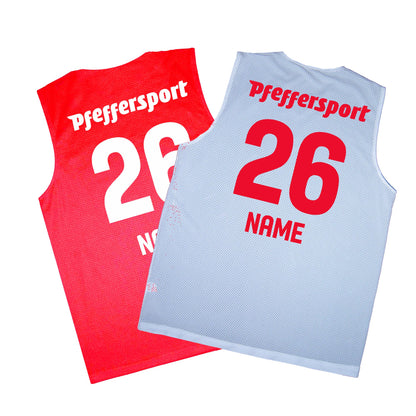 Pfeffersport Reversible Basketball Set  mit ISKAY - Werbung