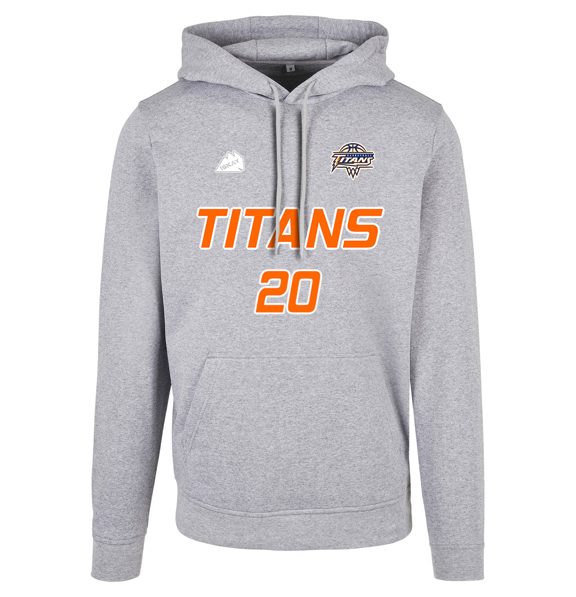 Titans Player Hoodie grau