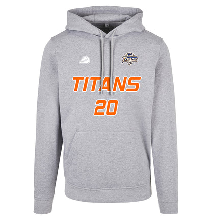 Titans Player Hoodie grau