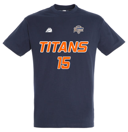 Titans Player T-Shirt navy