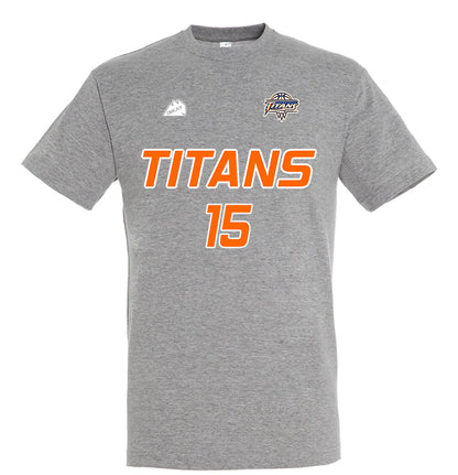 Titans Player T-Shirt grau