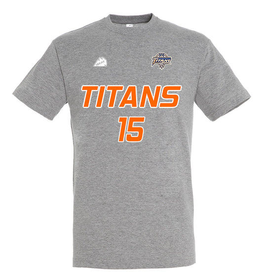 Titans Player T-Shirt grau