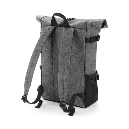 DjK Roll-Top Basketball Rucksack grau