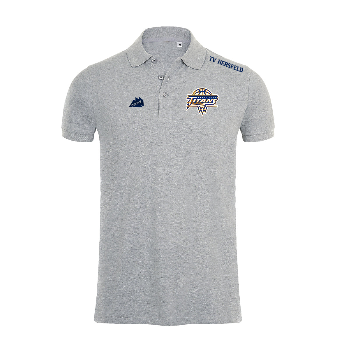 TV Hersfeld Titans Poloshirt grau