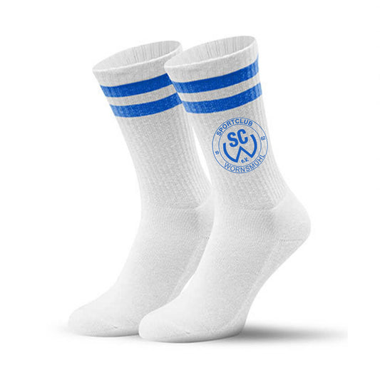 SC Wörnsmühl Socken Stripes royalblau