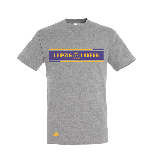 Leipzig Lakers Block T-Shirt grau
