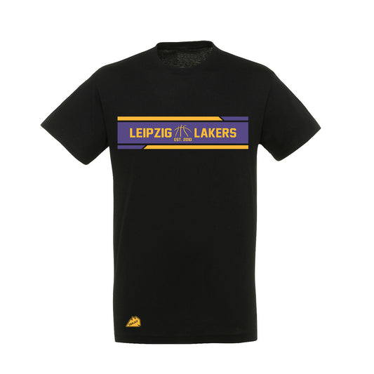 Leipzig Lakers Block T-Shirt schwarz