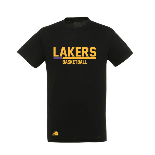 Leipzig Lakers Basketball T-Shirt schwarz