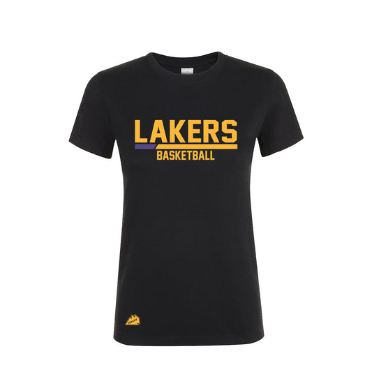 Leipzig Lakers Ladies Basketball T-Shirt schwarz