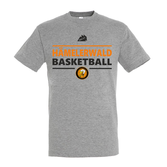 Adler Basketball T-Shirt grau