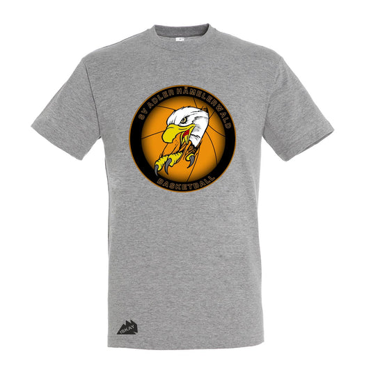 Adler Logo T-Shirt grau