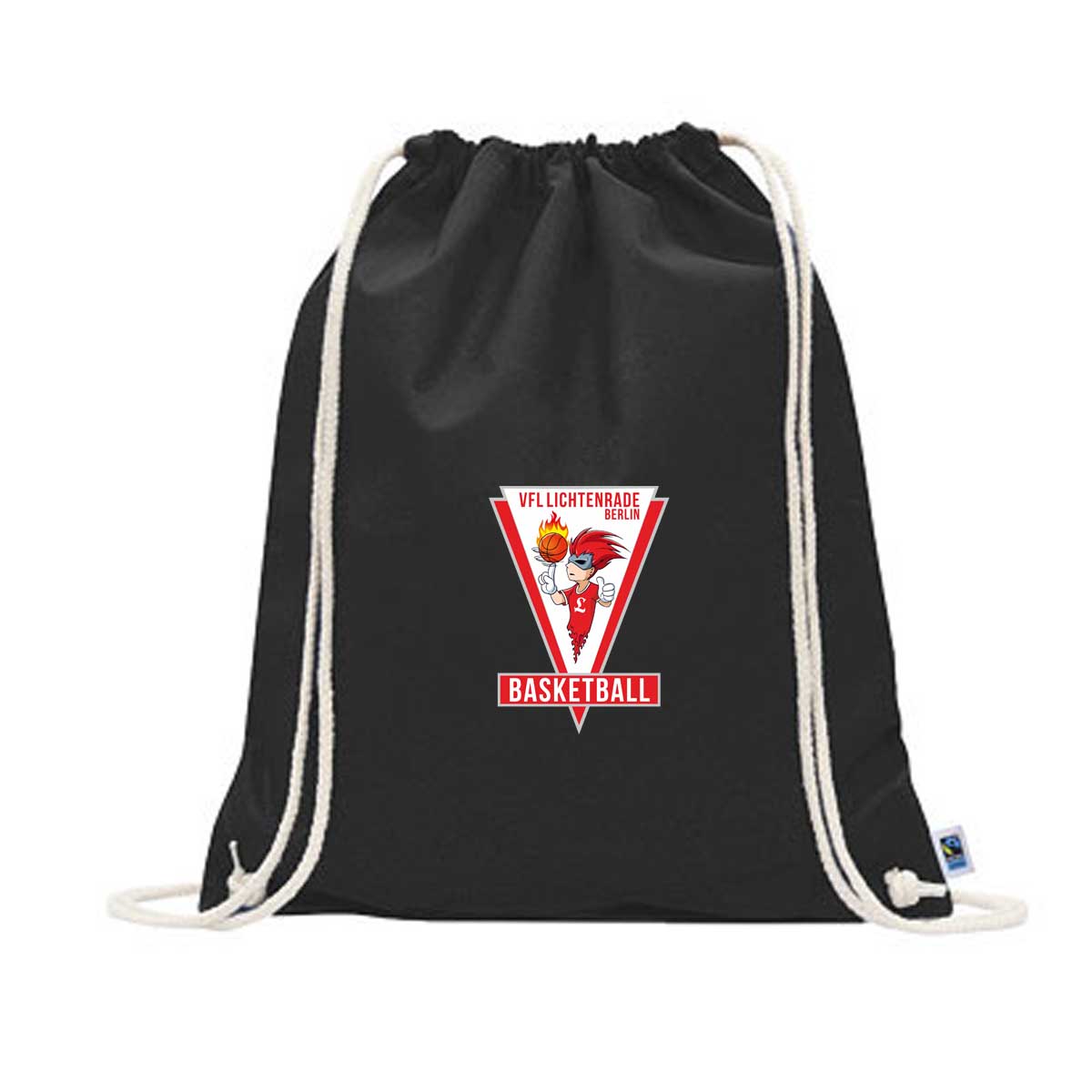 VfL Lichtenrade Gymbag schwarz