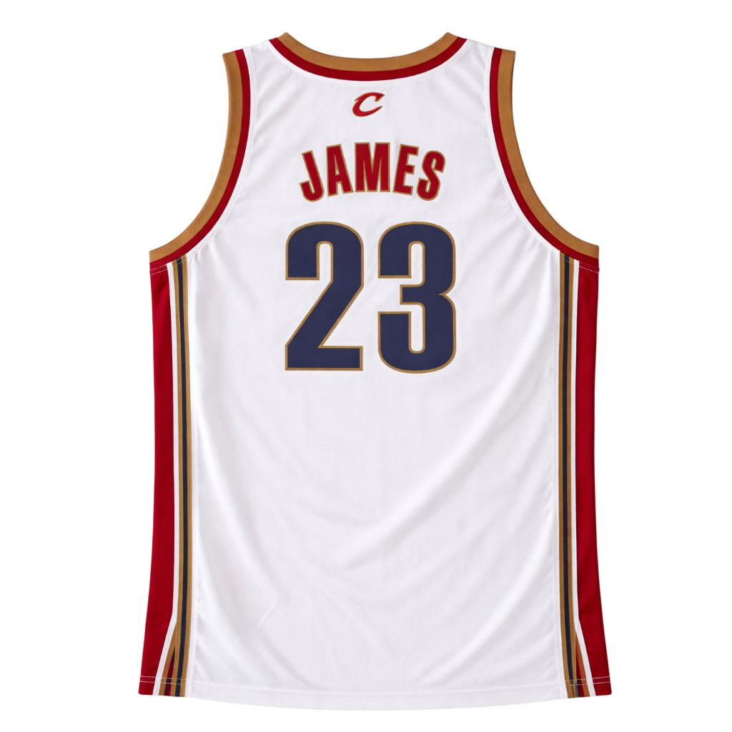Cleveland Cavaliers LeBron James #23 Jersey – Weiß