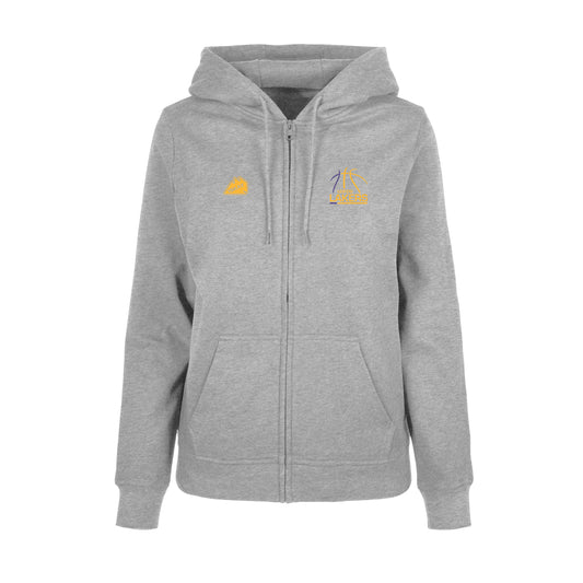 Leipzig Lakers Ladies Logo Zip-Hoodie grau