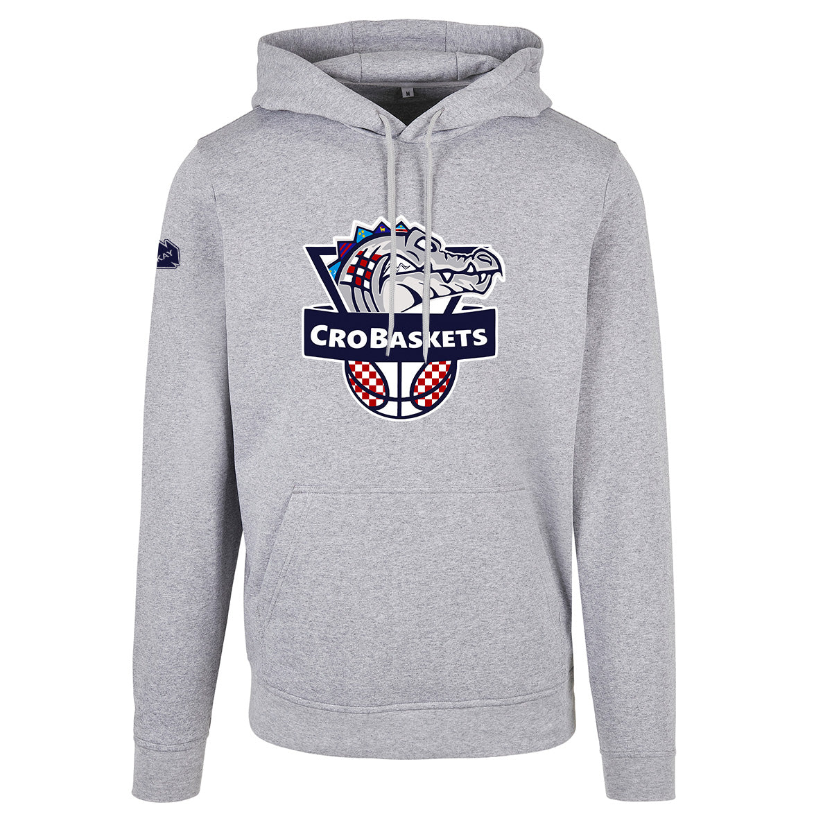 CB Logo Hoodie grau
