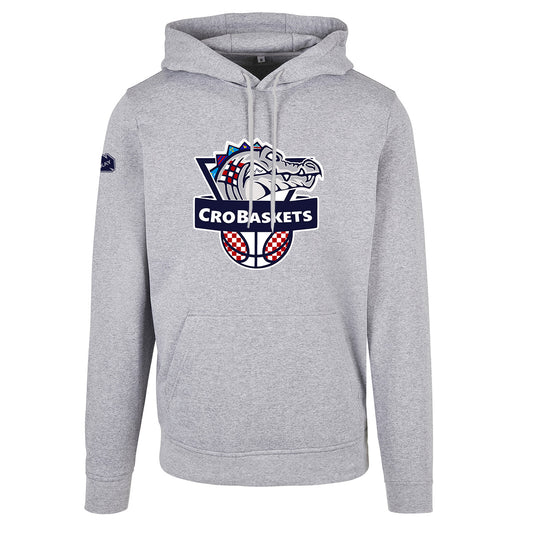 CB Logo Hoodie grau